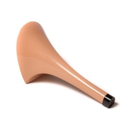 Каблуки женские ABS 7285, 100мм, бежевый лаковый