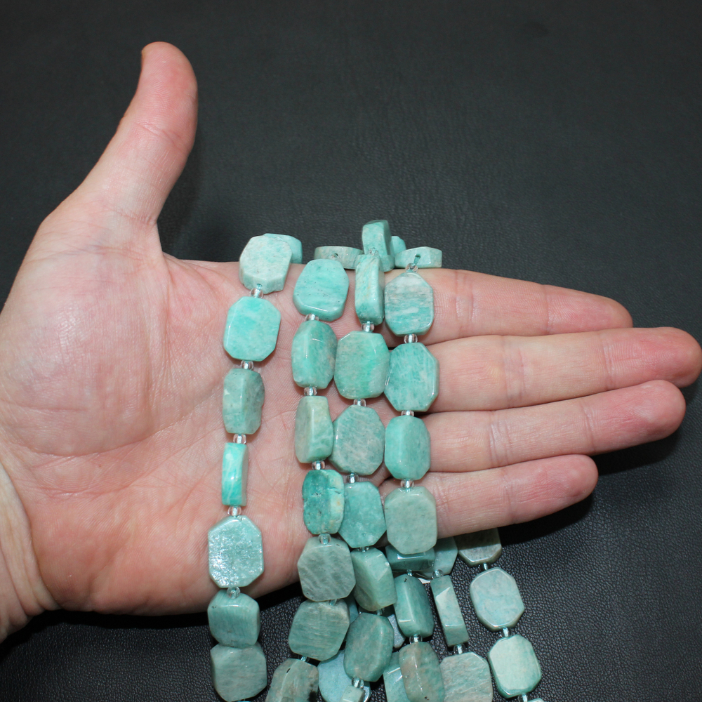 Амазонит срез 15-17мм