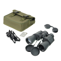 Бинокль Veber Classic БПШЦ 10x50 VRWA широкоугольный, серый - комплект поставки