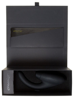 Чёрный стимулятор 2-в-1 для женщин Womanizer InsideOut