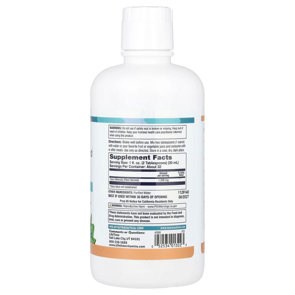 All One, Nutritech, TRC Minerals® 75, жидкий концентрат, 946 мл (32 жидк. унц.)