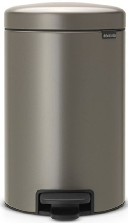 Ведро для мусора Brabantia NewIcon 12л платиновое
