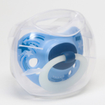 7454838 Соска-пустышка ортодон., силикон, от 0 мес., SIGNATURE NIGHT, в контейнере «Космос»