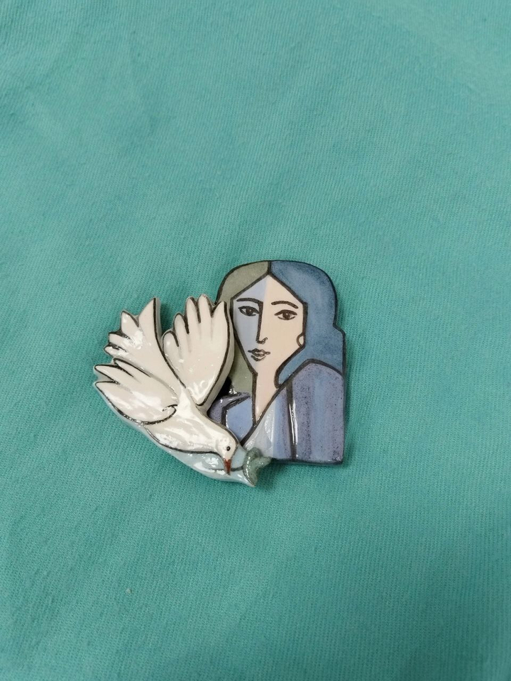 Брошь для мамы / Элементы картин великих художников