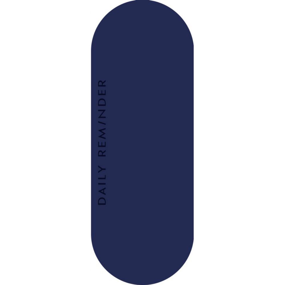 Коврик для йоги Daily Reminder Eco Friendly mat in Navy Blue