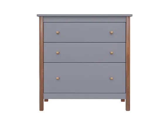 Комод Classic 3 ящика (серый)