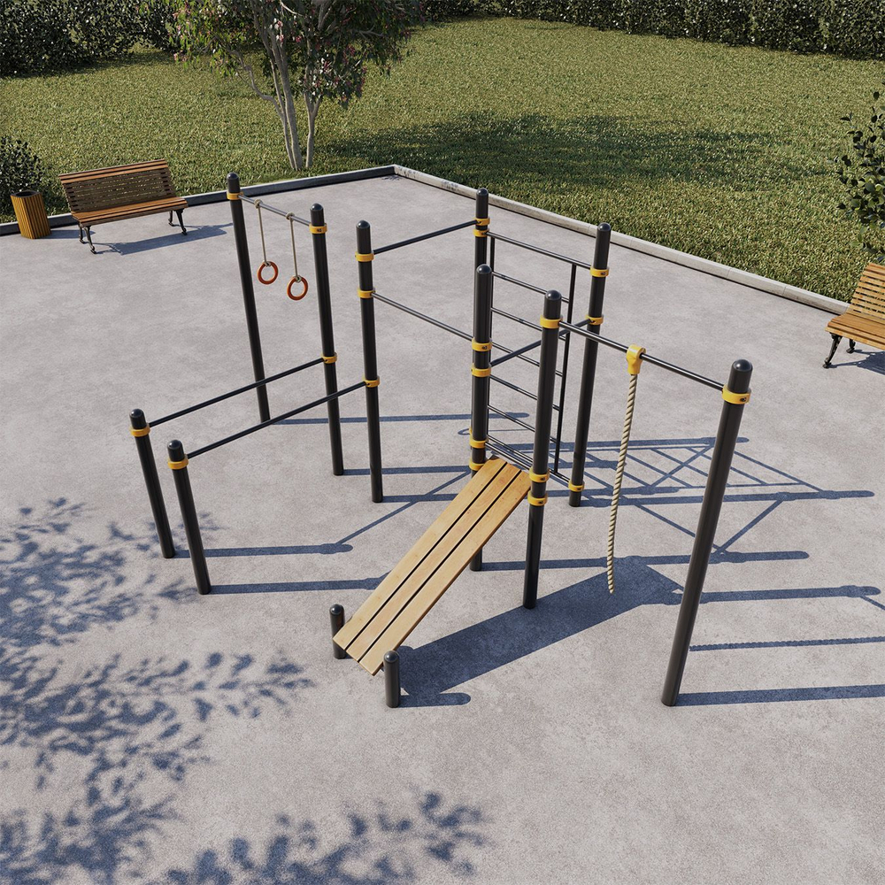 Спортивный комплекс для подготовки к сдаче норм ВФСК СВС-51-П Premium