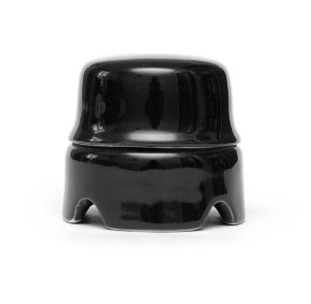 Распаячная коробка Черная Salvador D60 BOX1BL / Ø 60 мм