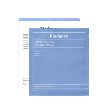 BIODANCE Восстанавливающая гидрогелевая маска с пантенолом и церамидами Hydra Cera-nol Real Deep Mask