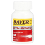 Bayer, аспирин, 500 мг, 100 капсул, покрытых оболочкой