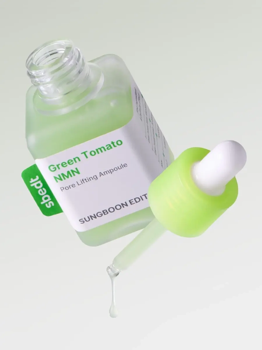 Sungboon Editor Лифтинг-сыворотка для сужения пор и упругости кожи Green Tomato NMN Pore Lifting Ampoule 40 мл