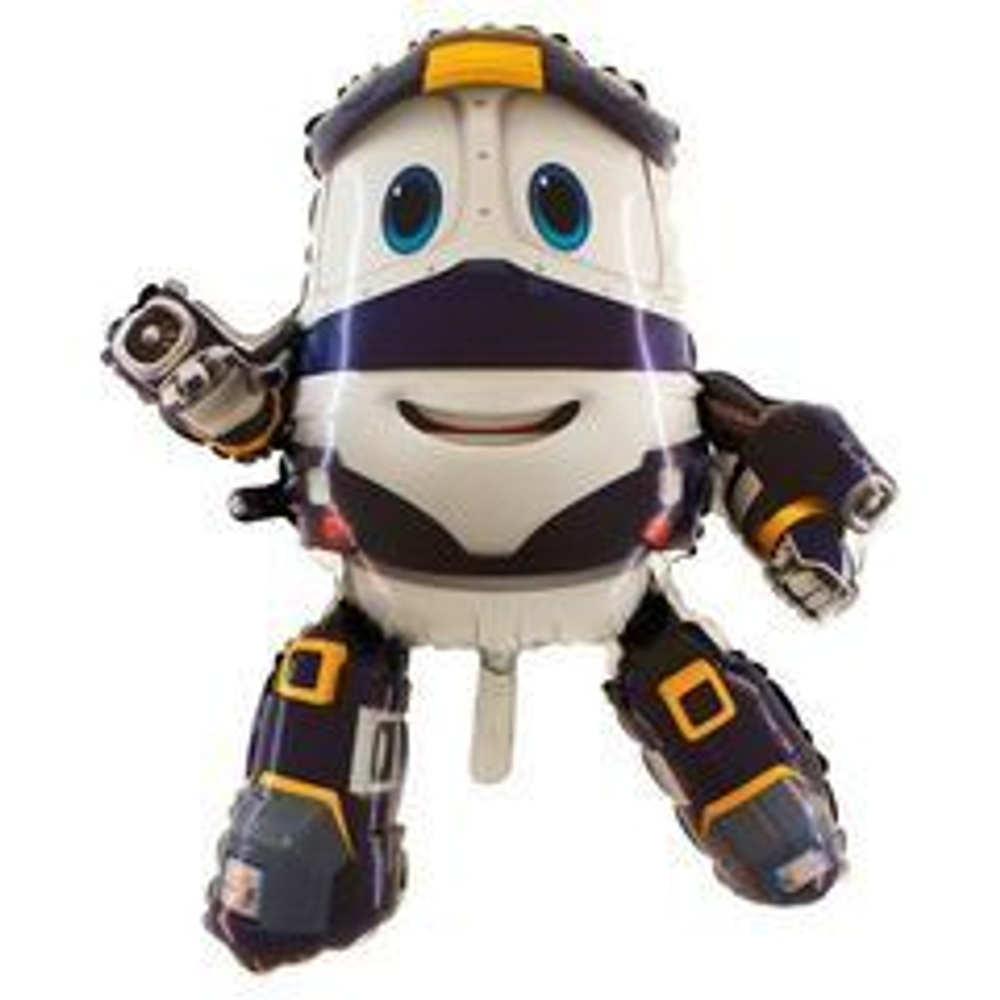 Г Фигура, Кей, Робот-поезд, 35"/88 см, 1 шт.