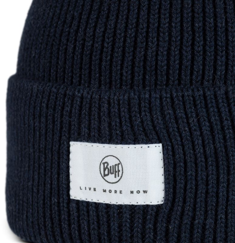 Вязаная шапка Buff Knitted Hat Drisk Night Blue Фото 3