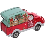 Банка жестяная «Грузовичок с пингвином» 19*11*6см