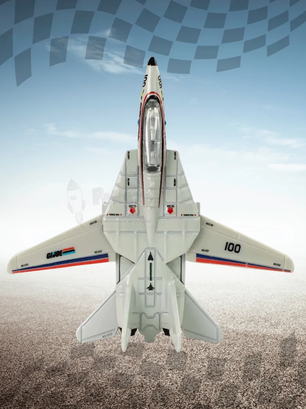 Самолет Хот Вилс Премиум Jet Skystriker HXD63 JBL77