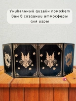 Ширма мастера ДнД 4 секции А4 "Дракон", подарок гм