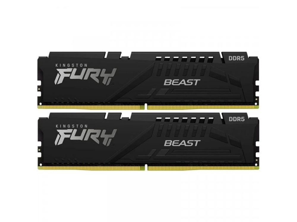 Оперативная память Kingston Fury KF552C36BBEK2-64, DDR5 2х 64ГБ 5200 МГц, DIMM, RTL