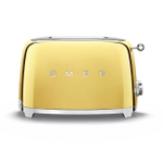 Тостер золотой Smeg TSF01GOEU