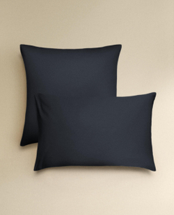 Наволочка Zara Home сатин, хлопок 100%, однотонный, 1100/091