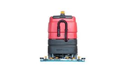 Аккумуляторная поломоечная машина с местом оператора Vostok BR150 (с литиевой АКБ 150Ач) - 2х щетки