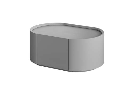 Тумба прикроватная Lagom 1 ящик ширина 60 см (серый)