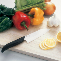 Нож поварской Шеф 16см Kyocera FK Series Black&White Япония кухня