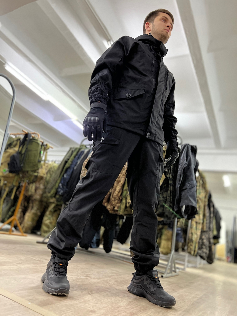 Костюм горка 6 весна лето / черный