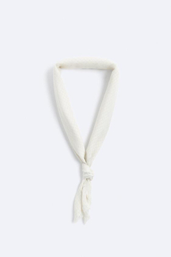 ZARA БАНДАНА В КЛЕТКУ, ЭКРЮ