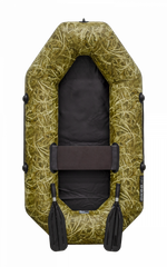 Аква-оптима 190 с гребками (лодка ПВХ) камыш