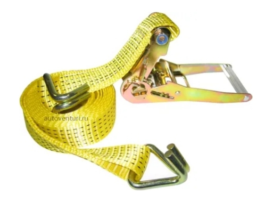 Ремень крепежный с храповым механизмом (3,5м х 50мм, 1,5Т)
