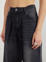 PERFECT JEANS С ЗАЩИПАМИ GRAPHITE