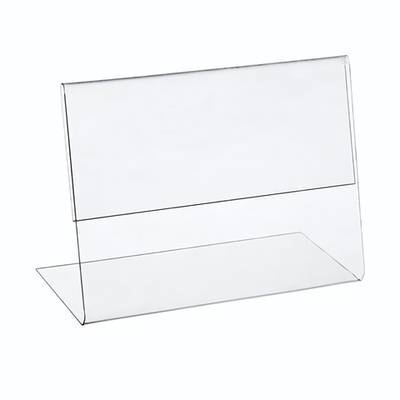 Ценникодержатель горизонтальный, прозрачный 4 см