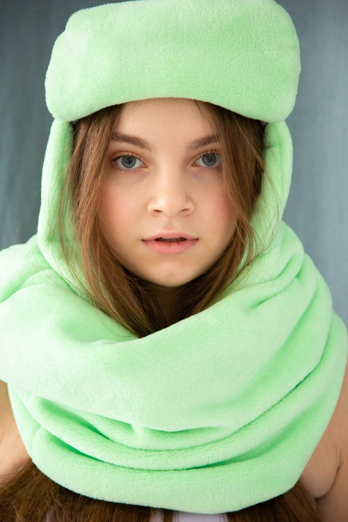 Снуд плюшевый