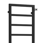 Полотенцесушитель WARMMET настенный вертикальный Simple ЧЕРНЫЙ RAL9005