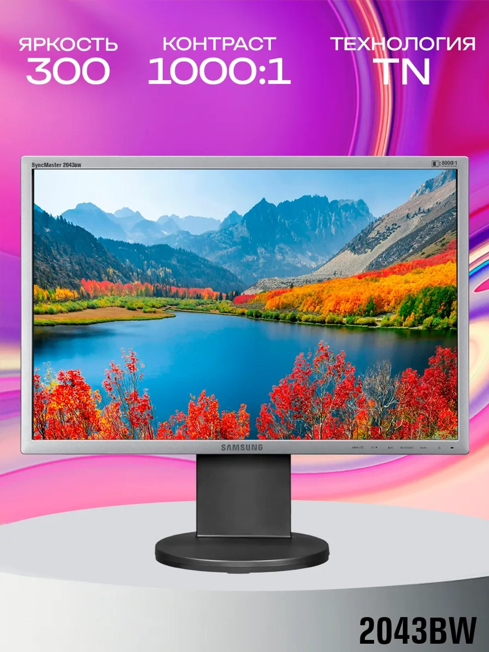 Монитор SAMSUNG 2043BW