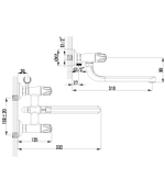 LEMARK Серия LOTUS. Смеситель универсальный – LM2751C