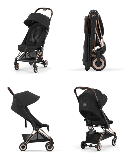 Прогулочная коляска CYBEX Coya на раме rosegold