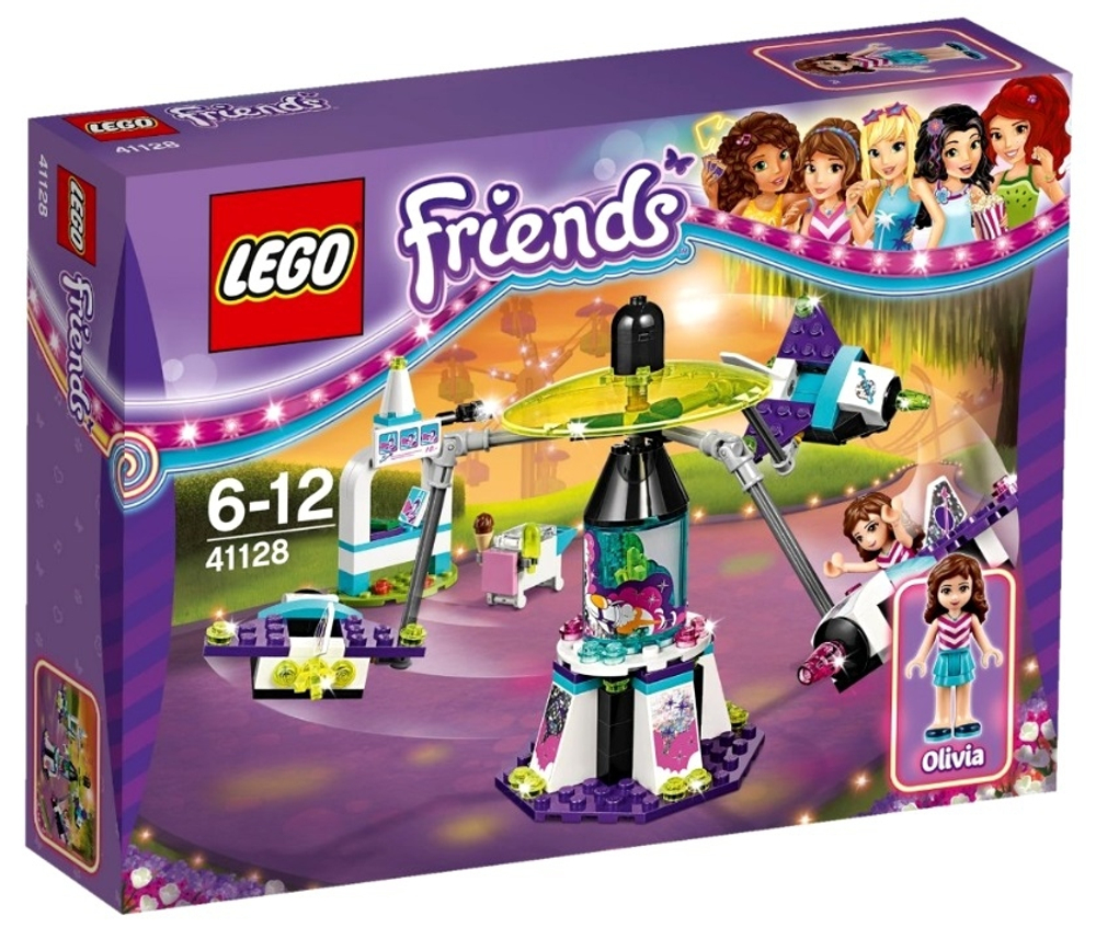 LEGO Friends: Парк развлечений: Космическое путешествие 41128 — Amusement Park Space Ride — Лего Френдз Подружки Друзья