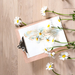 Инженерный паркет Coswick Дуб Акварельный Белый (Aqua White) Шелковое масло ультраматовое