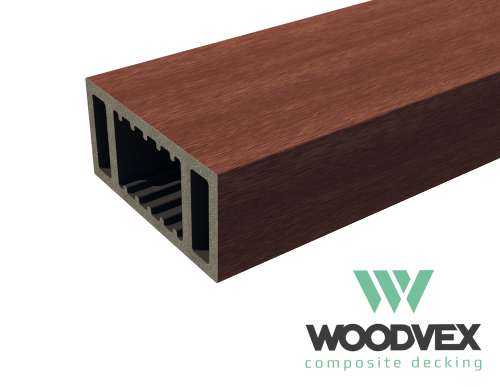 Перила нижняя для ограждений Woodvex Select Co-Extrusion Dual