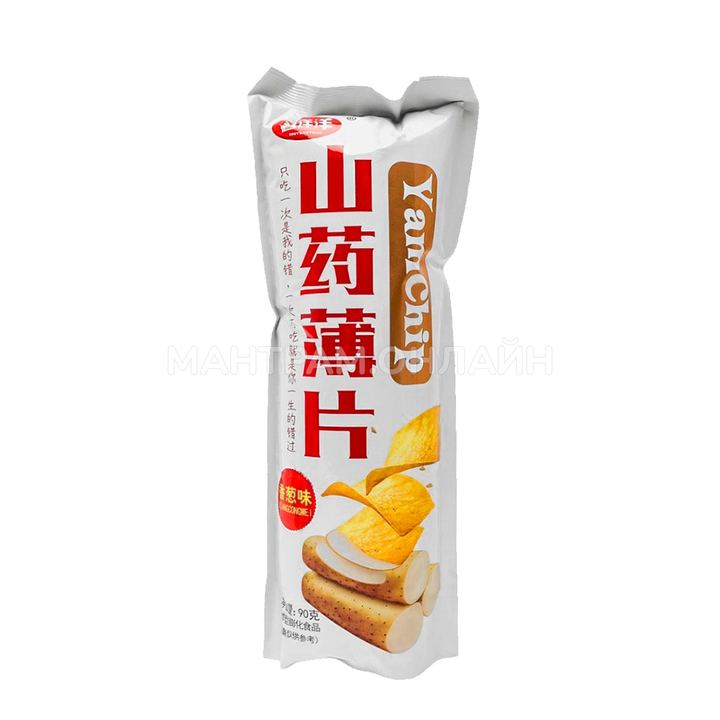 Чипсы YamChip Xiangcongwei вкус Зеленого лука (белые) 90 г