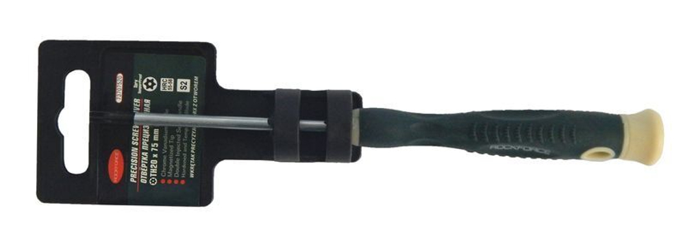 Отвертка TORX ювелирная Т20х75мм RockForce##Rock FORCE RF-73607520