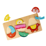 Развивающая игрушка деревянная Пазл по номерам, C-41856