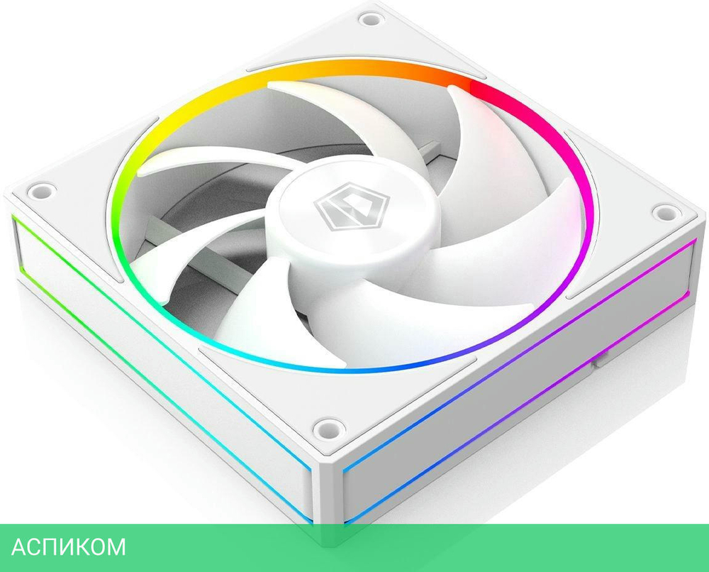 Набор кулеров для корпуса ID-Cooling AF-127-ARGB-W Trio White