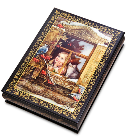 Народные промыслы ШК-11/ 9-L Шкатулка в технике декупаж (16х22х5)