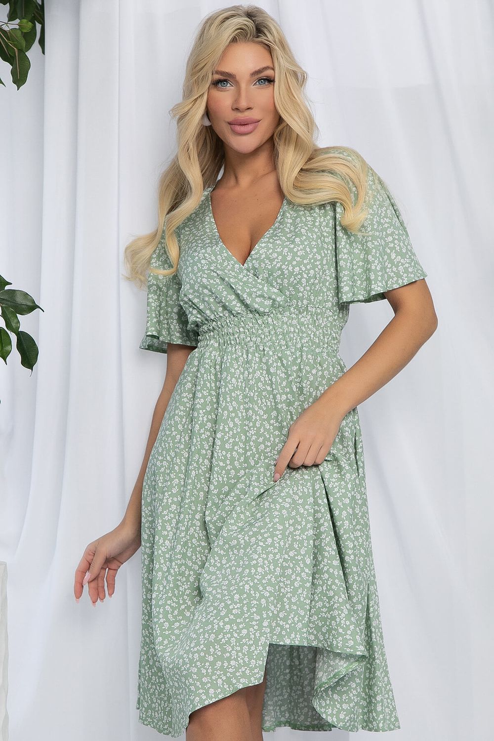 Платье Селена (олива) П13102-8М LT Collection