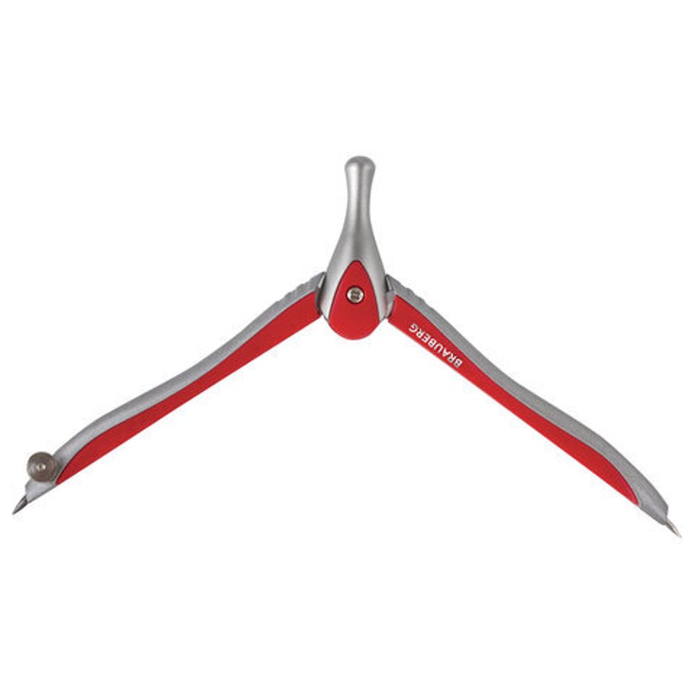 Готовальня BRAUBERG "Extra", 5 предметов (циркуль 120 мм, резинка, точилка, отвёртка, грифель), 210687