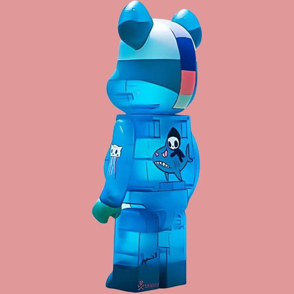 Дизайнерские игрушки BE@RBRICK x tokidoki/ 1000% Sirena 70cm, SIRENA-1000%