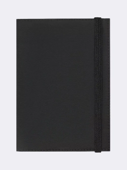 Обложка на паспорт черная "Бутон" OLA OLA