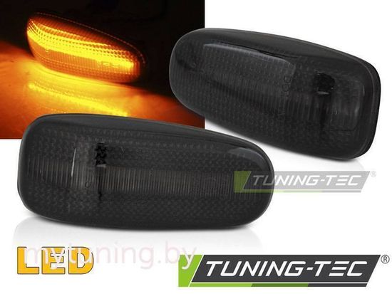 Повторители поворота SMOKE LED для MERCEDES W124/ W210/ W202/ SLK/ CLK/ W208